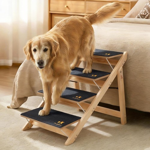 Wooden dog stairs - dog,